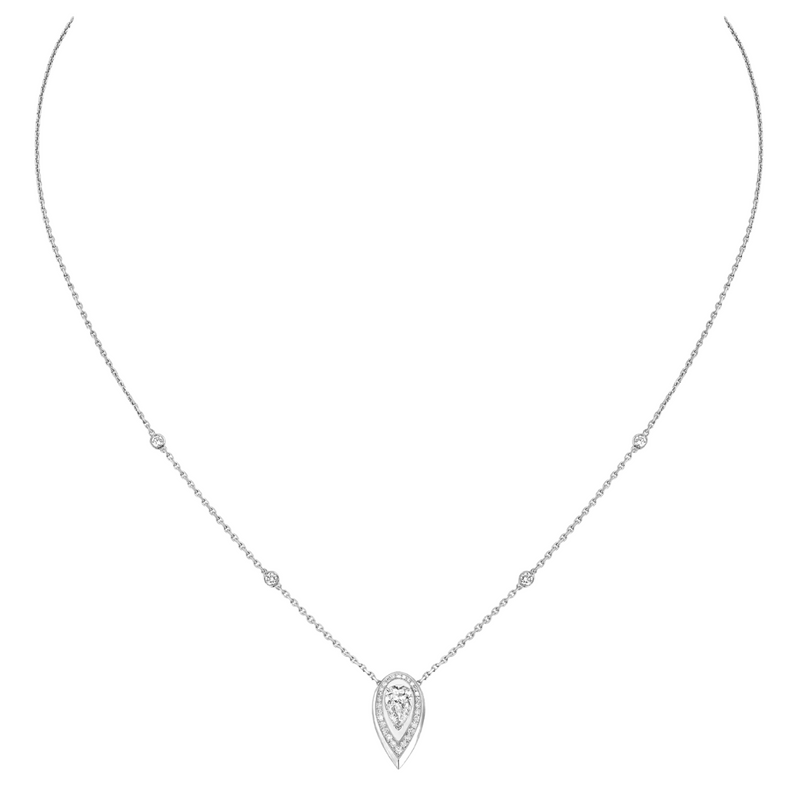 Messika Jewelry - Fiery 18K White Gold & Diamond Necklace | Manfredi Jewels