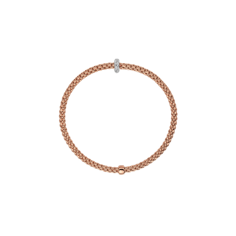 Prima 18K Rose & White Gold Diamond Flex’it Bracelet