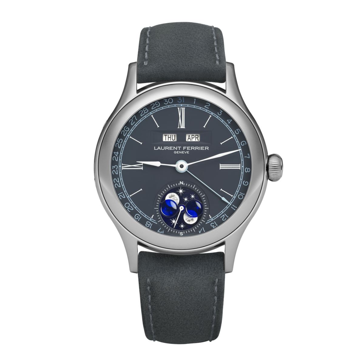 Laurent Ferrier New Watches - CLASSIC MOON BLUE (PRE-ORDER) | Manfredi Jewels