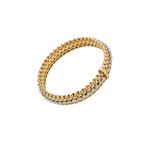 Panorama 18K Yellow Gold & Diamonds Flex'it Bracelet