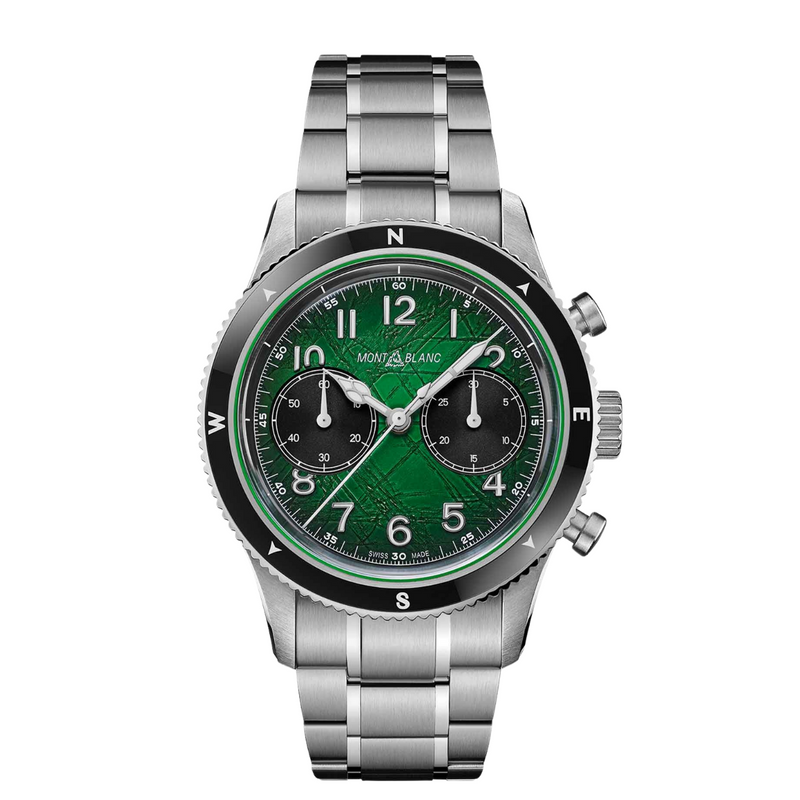 Montblanc 1858 - Automatic Date Oxygen Green | 133269 - New Montblanc 1858 - Automatic Date Oxygen Green | 133269 - New