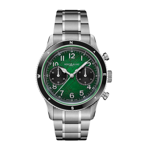 1858 - AUTOMATIC CHRONOGRAPH 0 OXYGEN GREEN | 133298