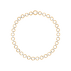 Jaipur Link 18K Yellow & White Gold Flat-Link Diamond Necklace