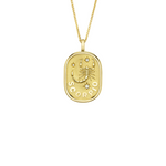 14K Yellow Gold & Diamond Zodiac "Scorpio" Pendant