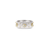 Macri Eternelle 18K Yellow & White Gold Diamond Ring