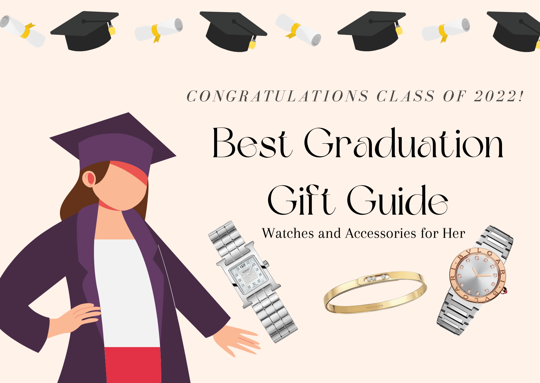 Best Graduation Gift Guide - Watches and Accessories for Her
