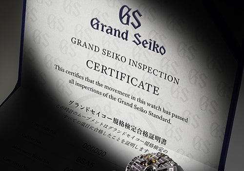 Grand Seiko - The 25th anniversary of the 9S mechanical calibers - Chapter 16