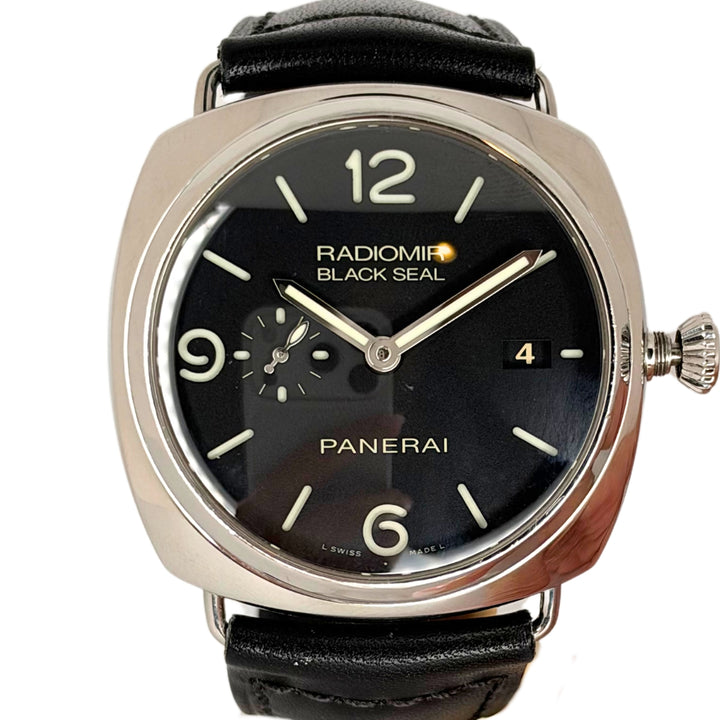 Radiomir Black Seal 3 Days Automatic 45mm Stainless Steel Black Dial PAM00388