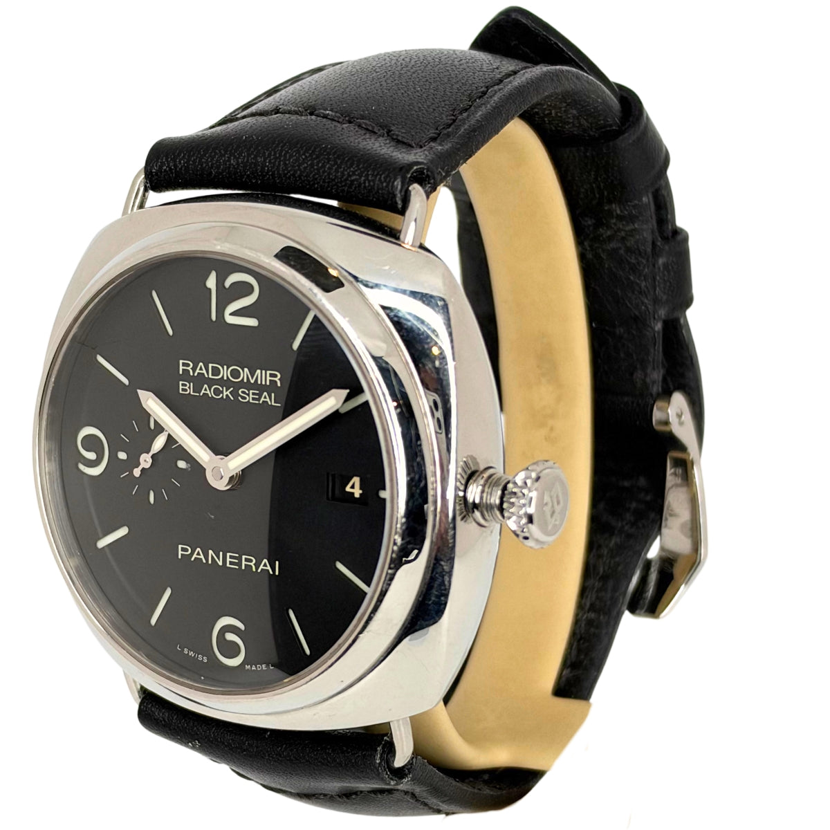 Radiomir Black Seal 3 Days Automatic 45mm Stainless Steel Black Dial PAM00388