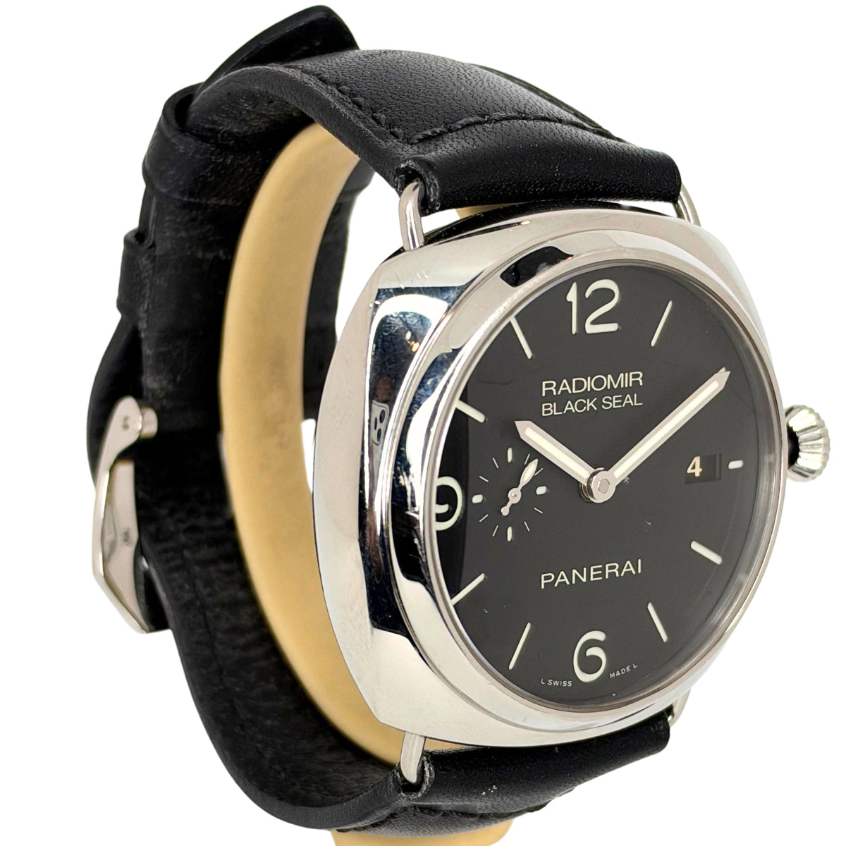 Radiomir Black Seal 3 Days Automatic 45mm Stainless Steel Black Dial PAM00388