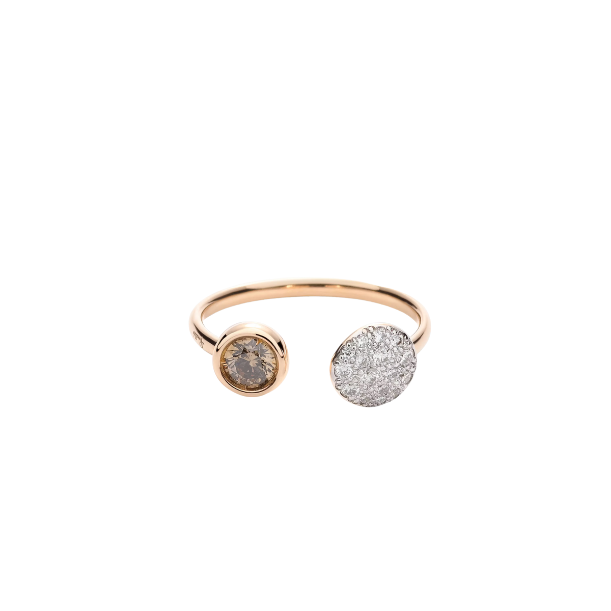 Pomellato Jewelry - 18K Rose Gold Sabbia Ring | Manfredi Jewels