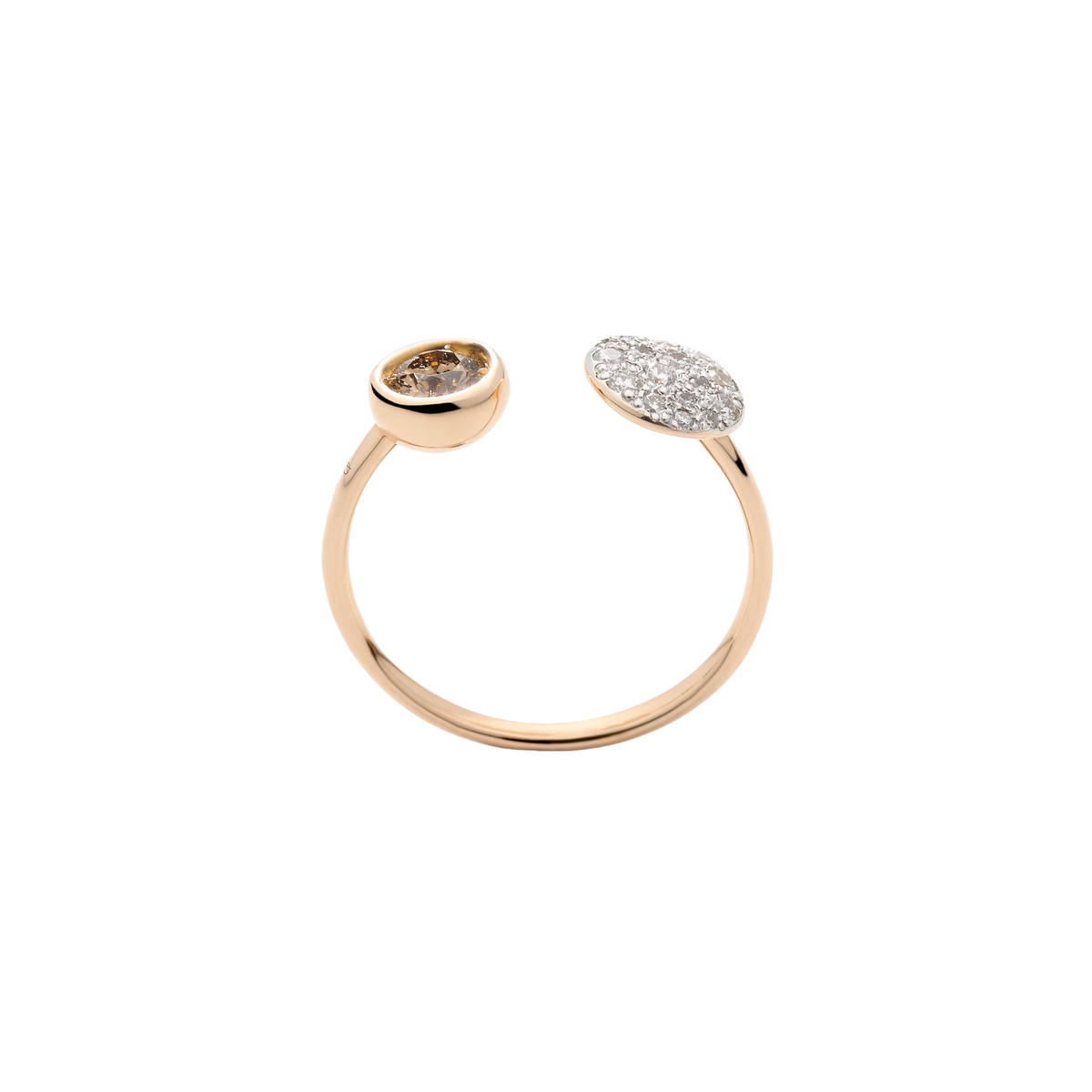 Pomellato Jewelry - 18K Rose Gold Sabbia Ring | Manfredi Jewels
