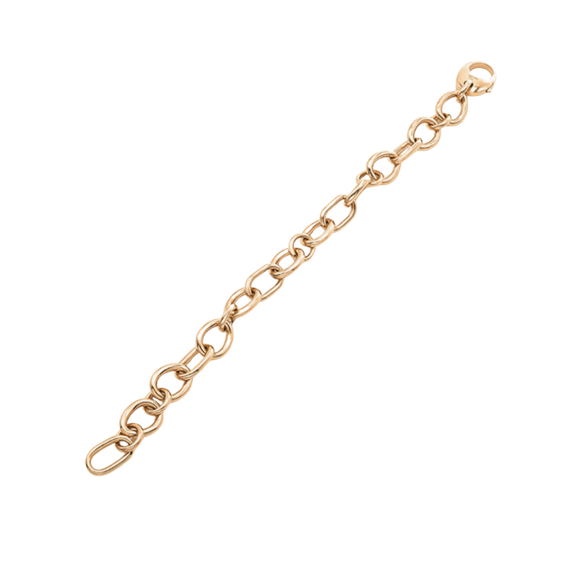 18K Yellow Gold Aspis Link Bracelet