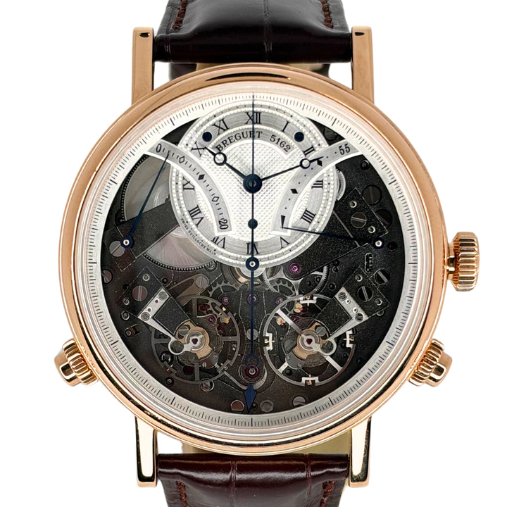 Tradition Independent Chronograph 44mm 18k Rose Gold