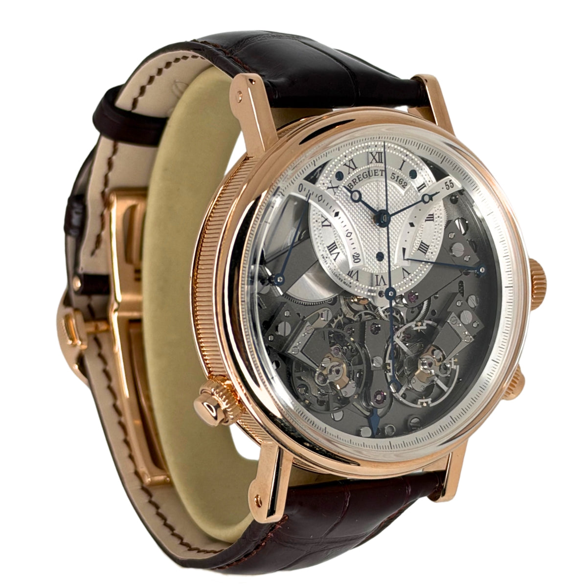 Tradition Independent Chronograph 44mm 18k Rose Gold