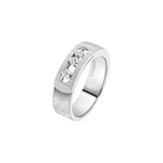 Move Noa Ciselé 18K White Gold Diamond Ring