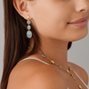 Siviglia 18K Yellow Gold Aquamarine Four Drop Earrings