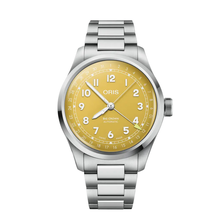 Oris New Watches - BIG CROWN POINTER DATE - YELLOW | Manfredi Jewels