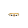 Mogul 18K Yellow Gold Sapphires & Diamonds Band Ring