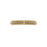 Panorama 18K Yellow Gold & Diamonds Flex'it Bracelet