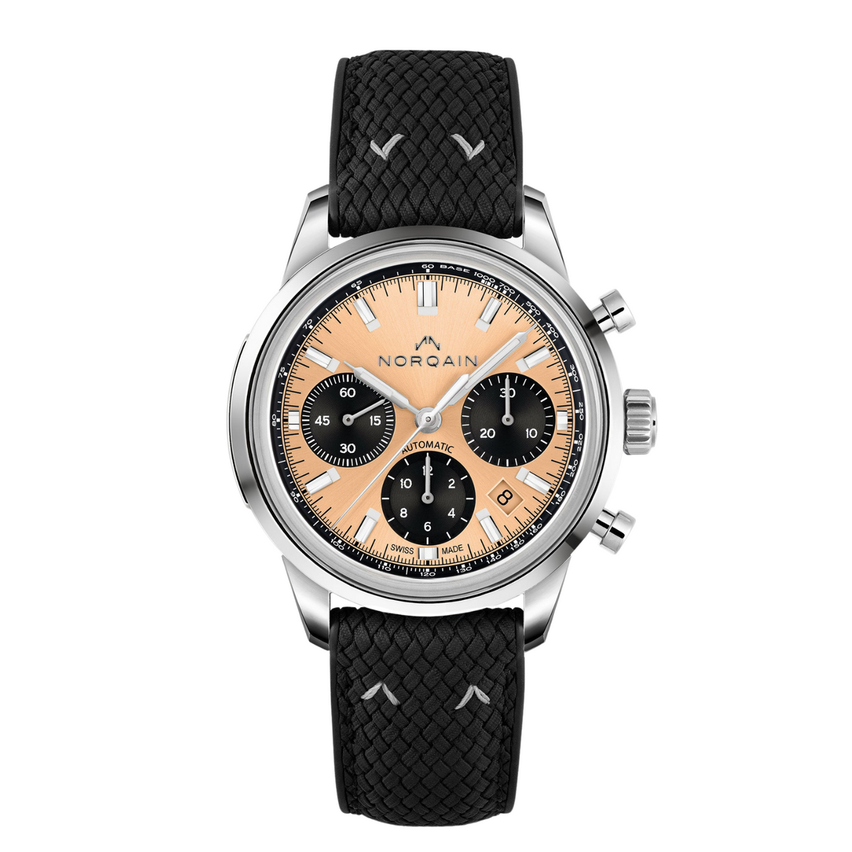 NORQAIN Freedom 60 Chrono - Peach - New Watches | Manfredi Jewels