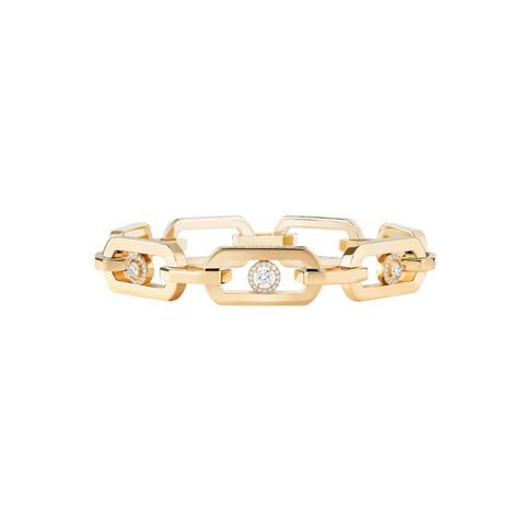 So Move 18K Yellow Gold XL Diamond Bracelet