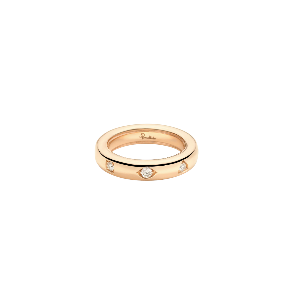 Pomellato Jewelry - Iconica 18K Rose Gold Extra Slim Ring | Manfredi Jewels