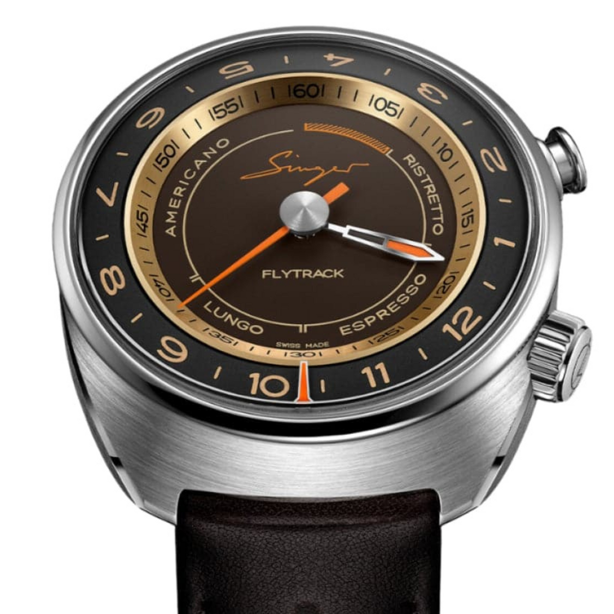 Singer Reimagined New Watches - FLYTRACK BARISTA - SR106 | Manfredi Jewels