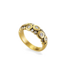 Candy 18K Yellow Gold Diamond Dome Ring