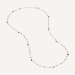 Paradise 18K Yellow Gold Iolite & Blue Topaz Long Necklace