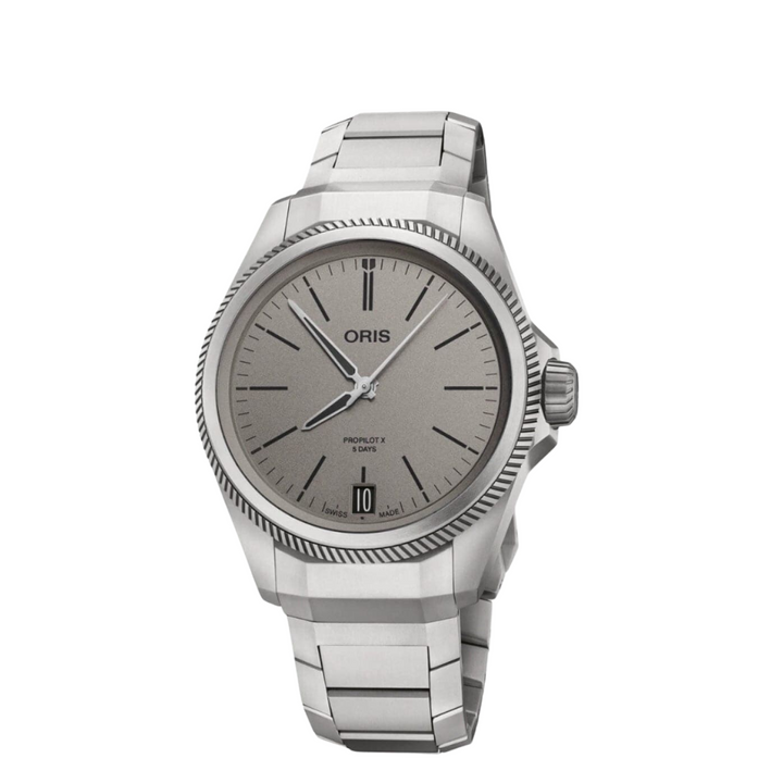 Oris New Watches - PROPILOT X CALIBRE 400 - GREY | Manfredi Jewels