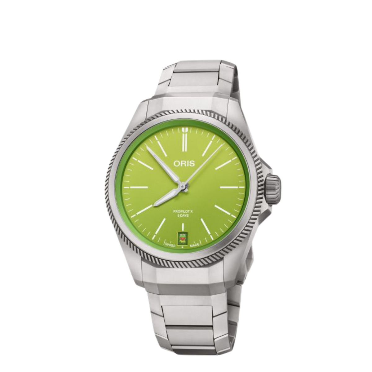 Oris New Watches - PROPILOT X - KERMIT EDITION | Manfredi Jewels