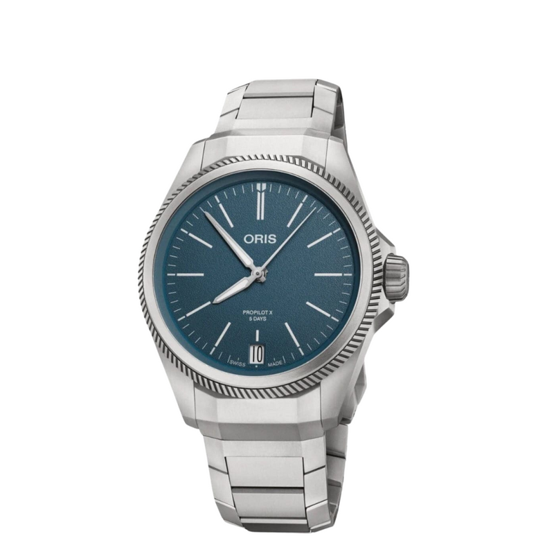 Oris New Watches - PROPILOT X CALIBRE 400 - BLUE | Manfredi Jewels