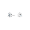 18K White Gold 2.01 CTW F SI2 3 Prong Martini Setting Diamond Stud Earrings