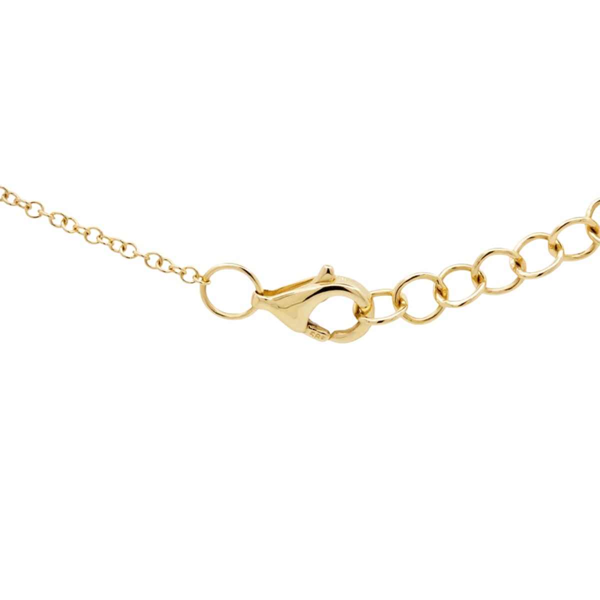 Kate 14K Yellow Gold 0.05ct Diamond Disc Bracelet