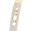 18K Yellow Gold & Diamond Move Noa Ciselé Semi-Pavé Bangle