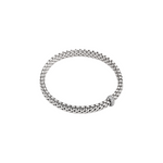 Vendome 18K White Gold Pavè Diamond Flex’it Bracelet