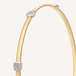 Masai Small Three Station 18K Yellow Gold Diamond Bracelet