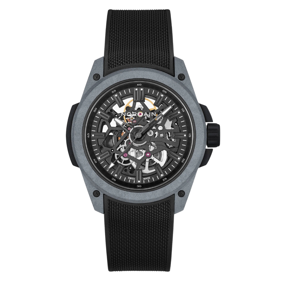 NORQAIN New Watches - INDEPENDENCE WILD ONE SKELETON - GREY | Manfredi Jewels