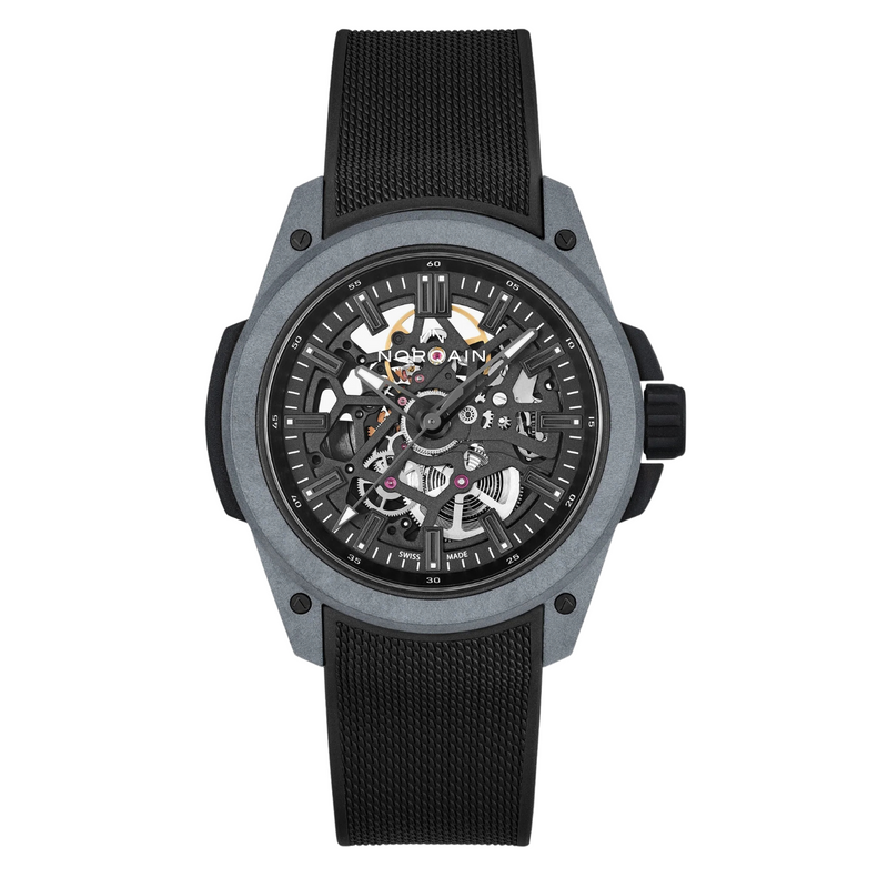 NORQAIN New Watches - INDEPENDENCE WILD ONE SKELETON - GREY | Manfredi Jewels