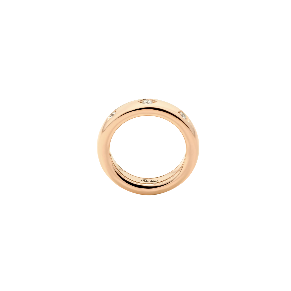 Pomellato Jewelry - Iconica 18K Rose Gold Extra Slim Ring | Manfredi Jewels