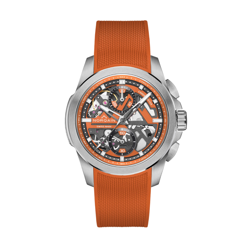 NORQAIN New Watches - INDEPENDENCE SKELETON CHRONO 42MM | Manfredi Jewels