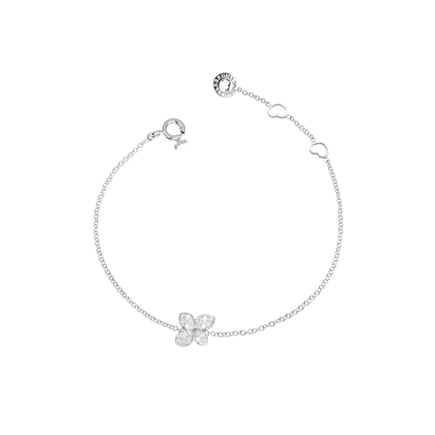18K White Gold Petit Garden Bracelet