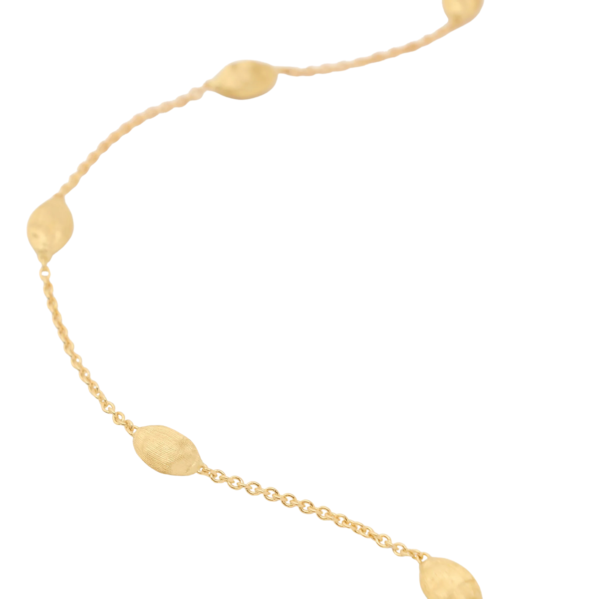 Marco Bicego Jewelry - 18K Yellow Gold Siviglia Small Bean Bracelet | Manfredi Jewels