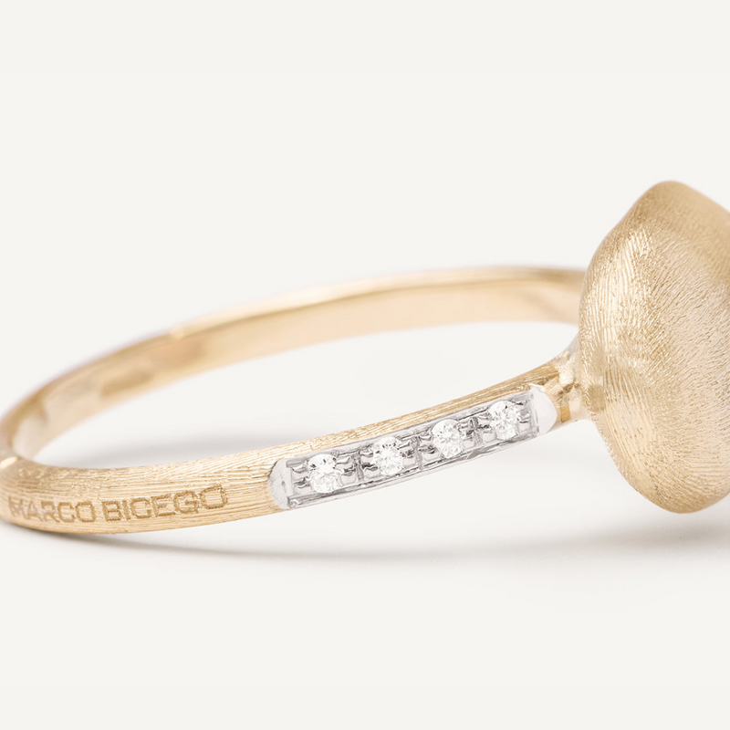 Siviglia Grande 18K Yellow Gold & Diamond East West Ring