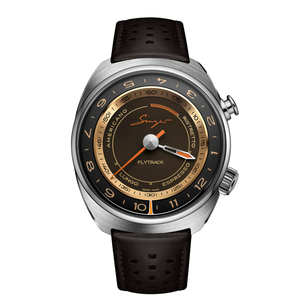 Singer Reimagined New Watches - FLYTRACK BARISTA - SR106 | Manfredi Jewels