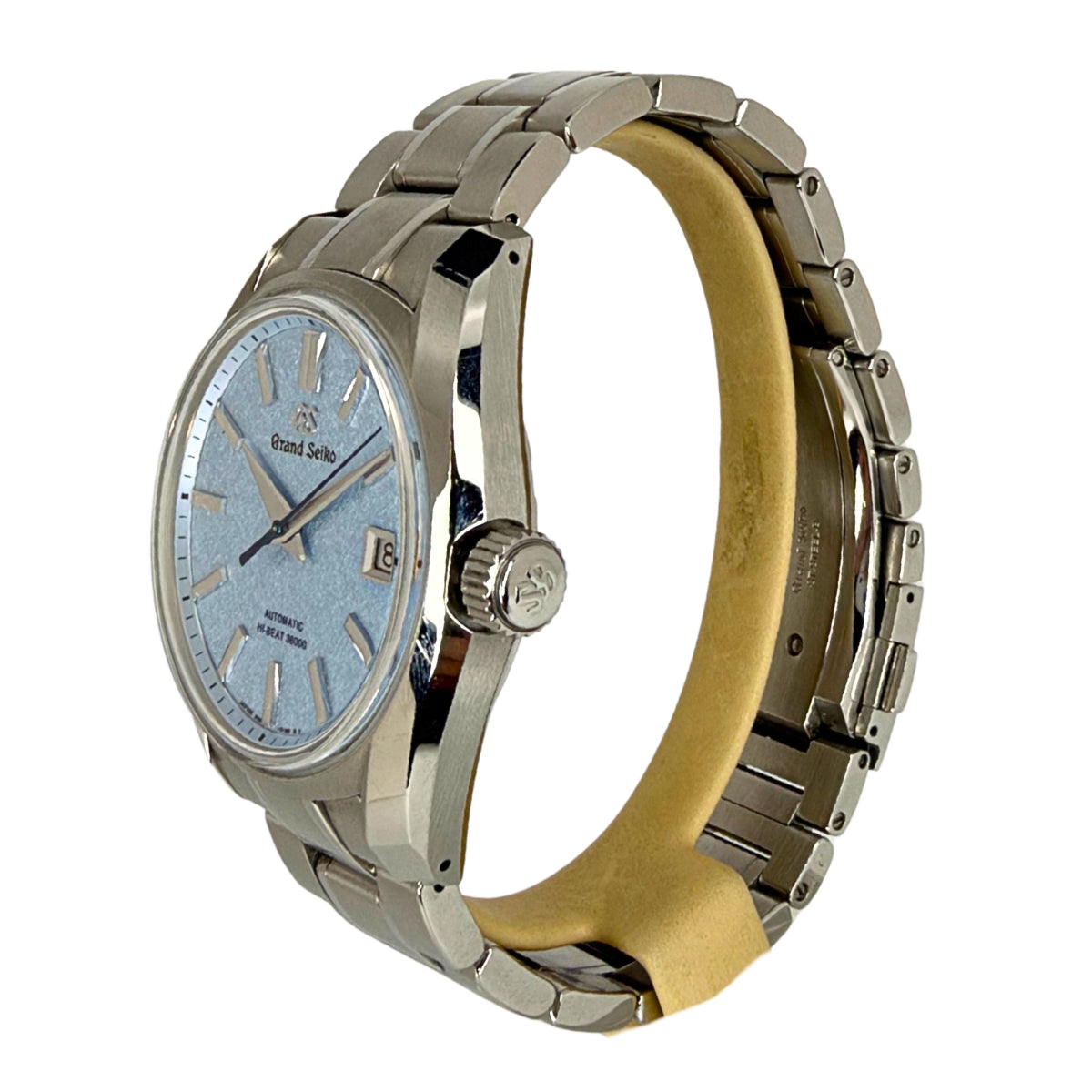 Hi-Beat 36000 Sōkō Frost 40mm Ice Blue Dial SBGH295G