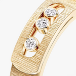 Move Noa Ciselé 18K Yellow Gold Diamond Ring