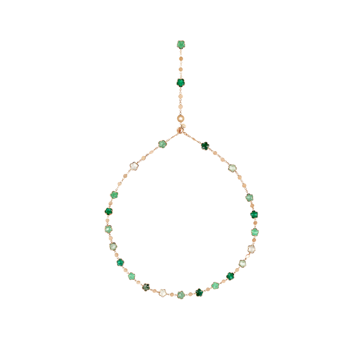 Pasquale Bruni Jewelry - 18K Rose Gold Figlia dei Fiori Gemstone Necklace | Manfredi Jewels