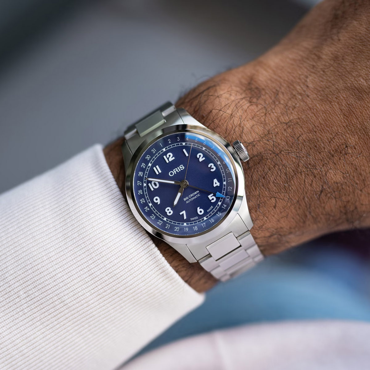 Oris New Watches - BIG CROWN POINTER DATE - PURPLE | Manfredi Jewels